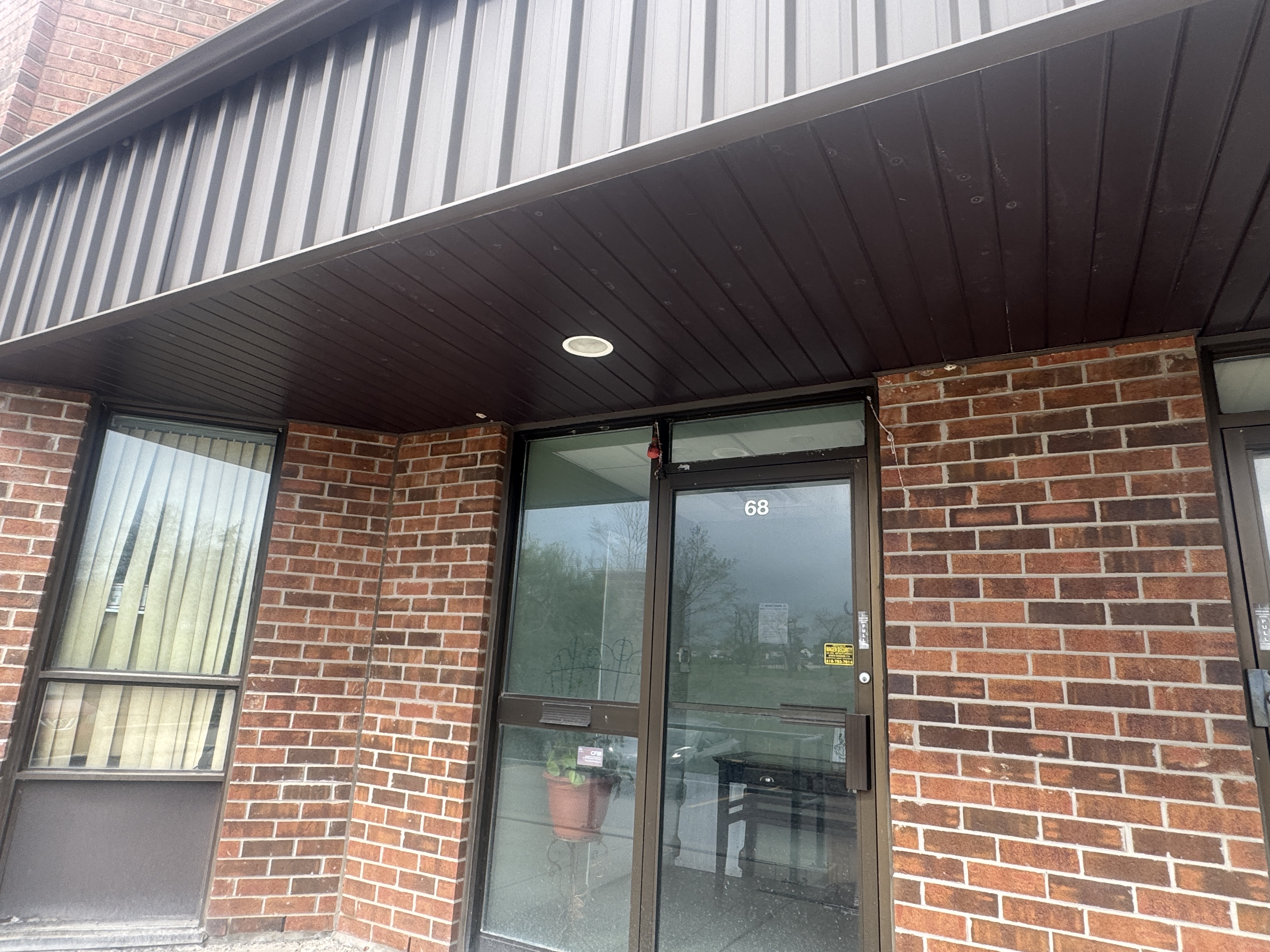 Exterior entrance to the Micwel Machining shop